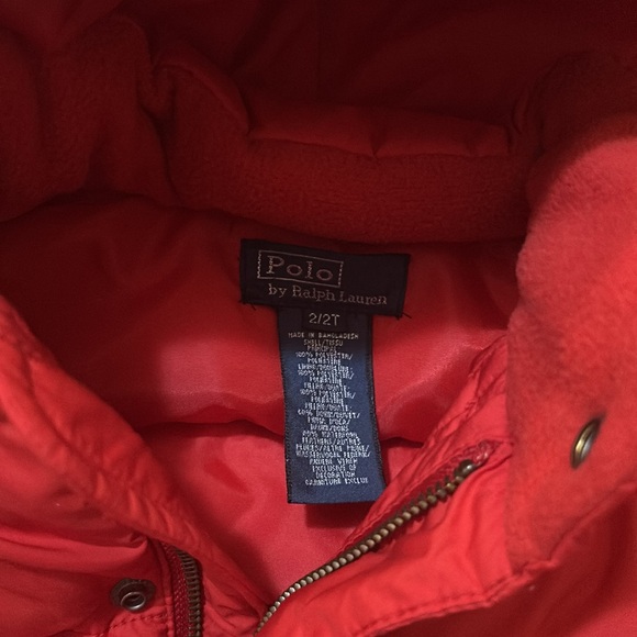 2T Polo Red Puffer Jacket - Picture 4 of 11